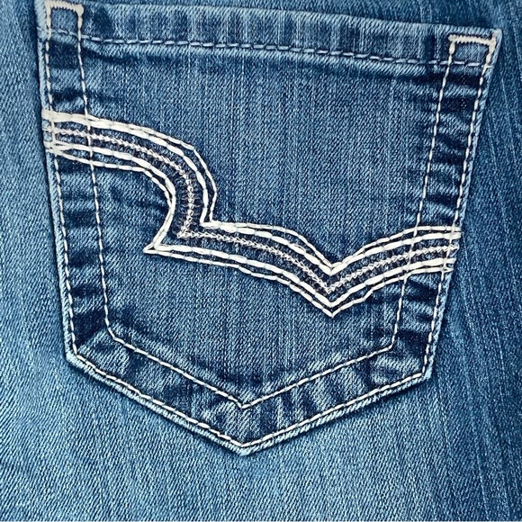 Big Star Womens Low Rise Straight Leg Cropped Capri Jeans Size 30 X 23 Blue - Picture 3 of 14